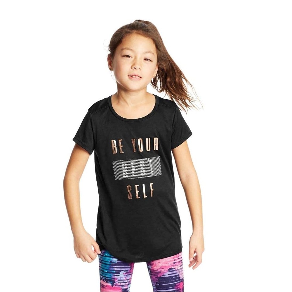 “Be your best self” black t-shirt